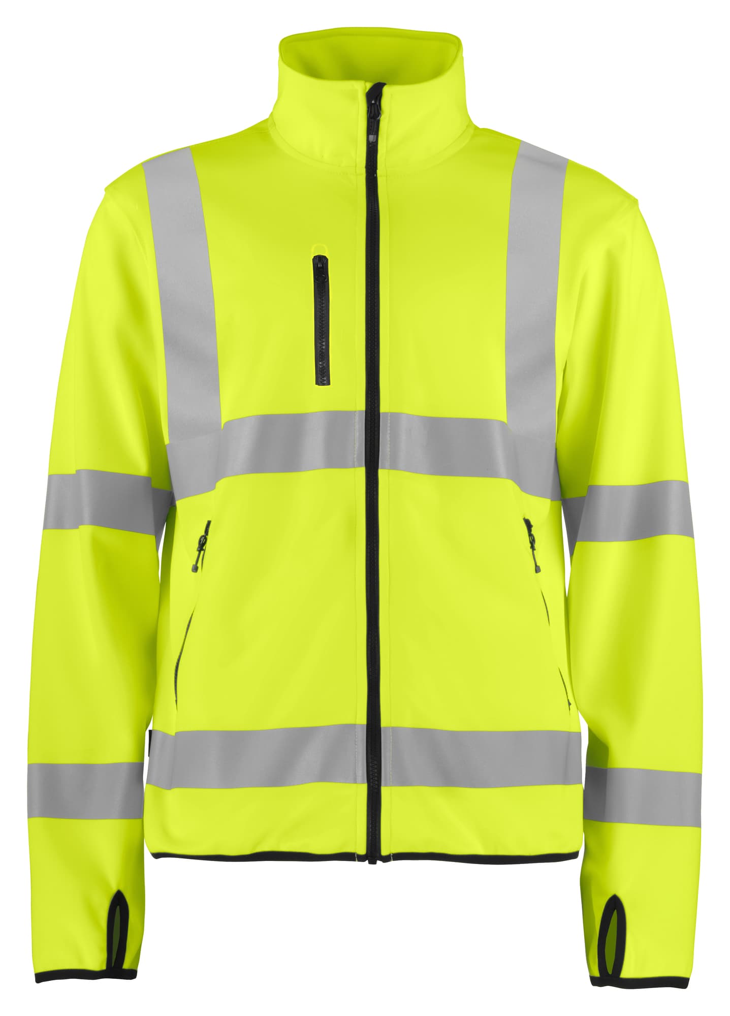 6105 Lett softshelljakke EN ISO 20471 Kl 3 – bilde 1