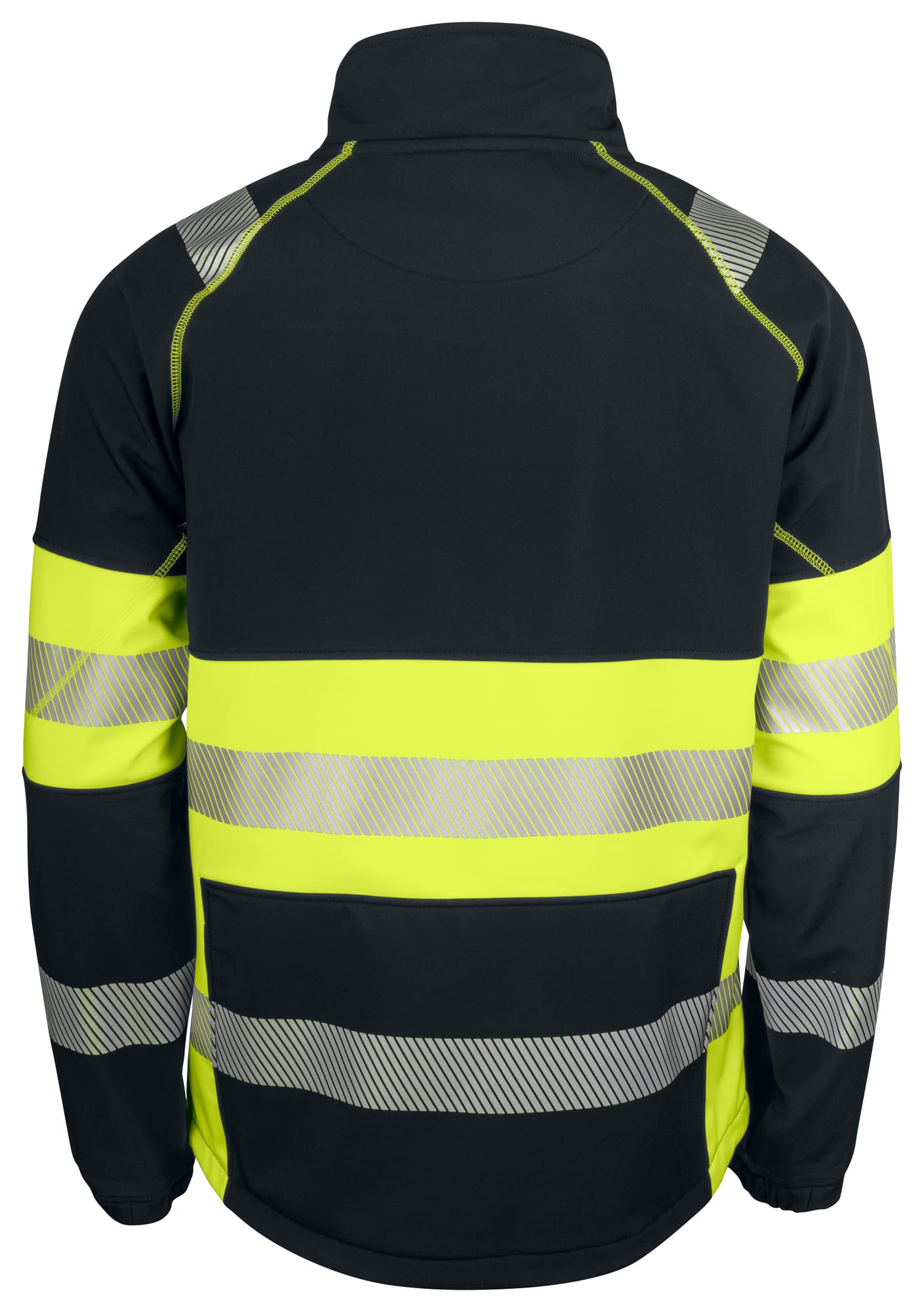 6443 Softshelljakke EN ISO 20471 Kl 1 – bilde 2