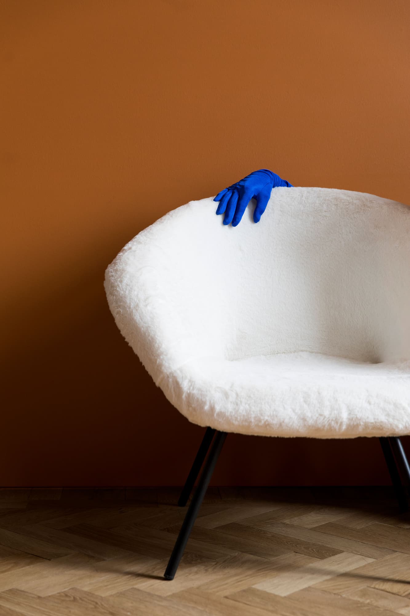 Loungestol Theodore, Hvit – bilde 5