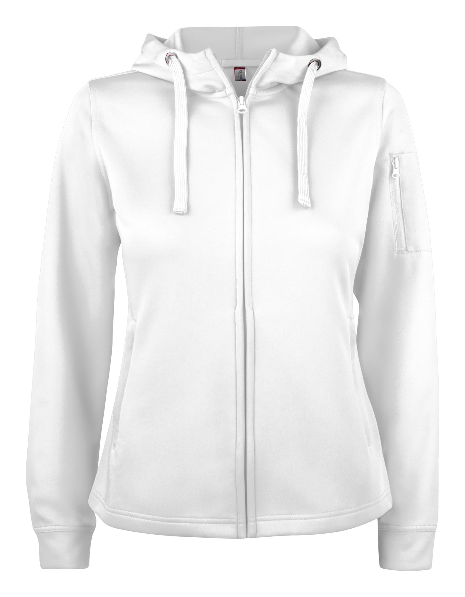 Basic Active Hoody Full Zip Women – bilde 1