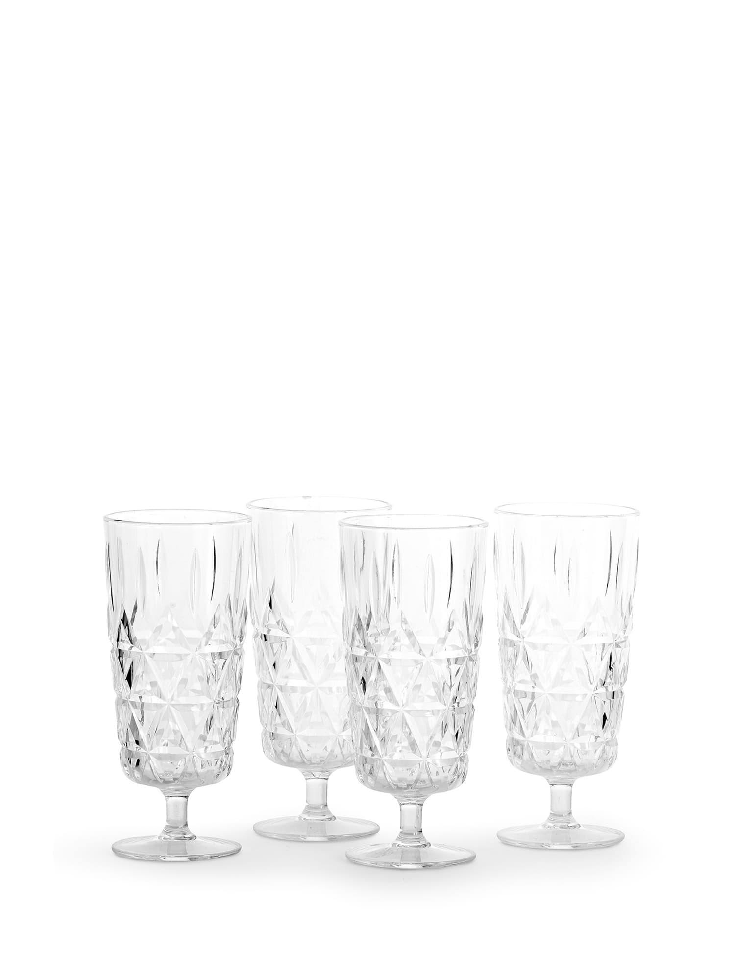Piknik Juni Glass, Høy, 4-pk. – bilde 1