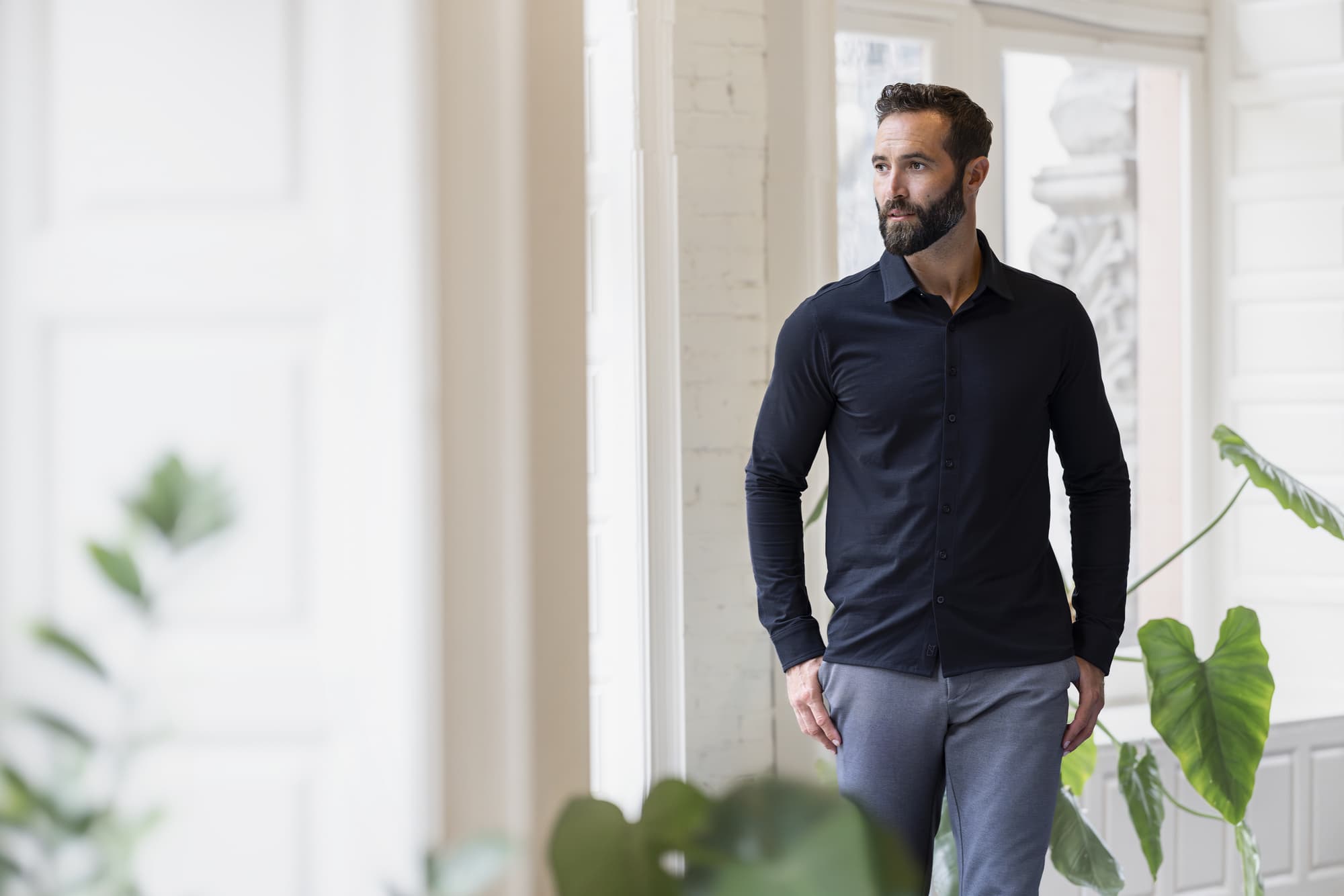 Hedley Stretch Shirt Men