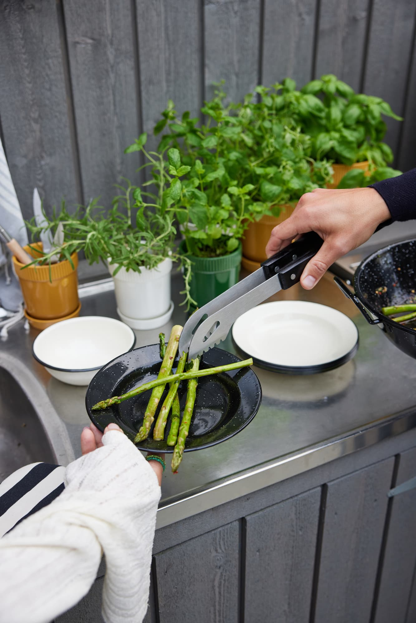 Fredde BBQ sett 3 deler, svart – bilde 4