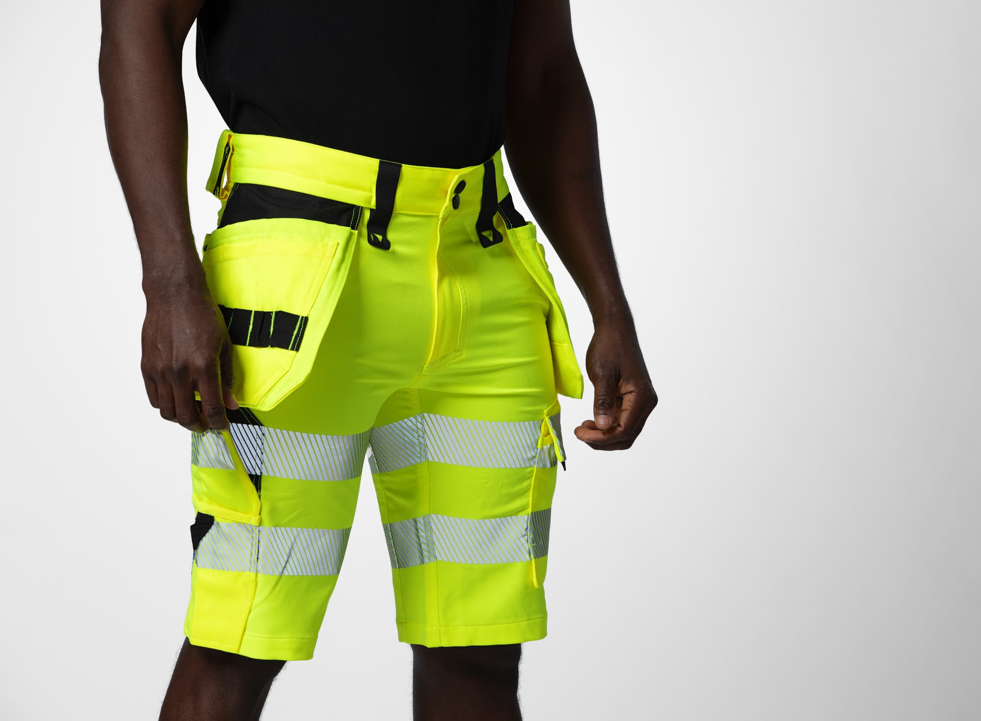 6575 Shorts Stretch EN ISO 20471 Kl 2/1