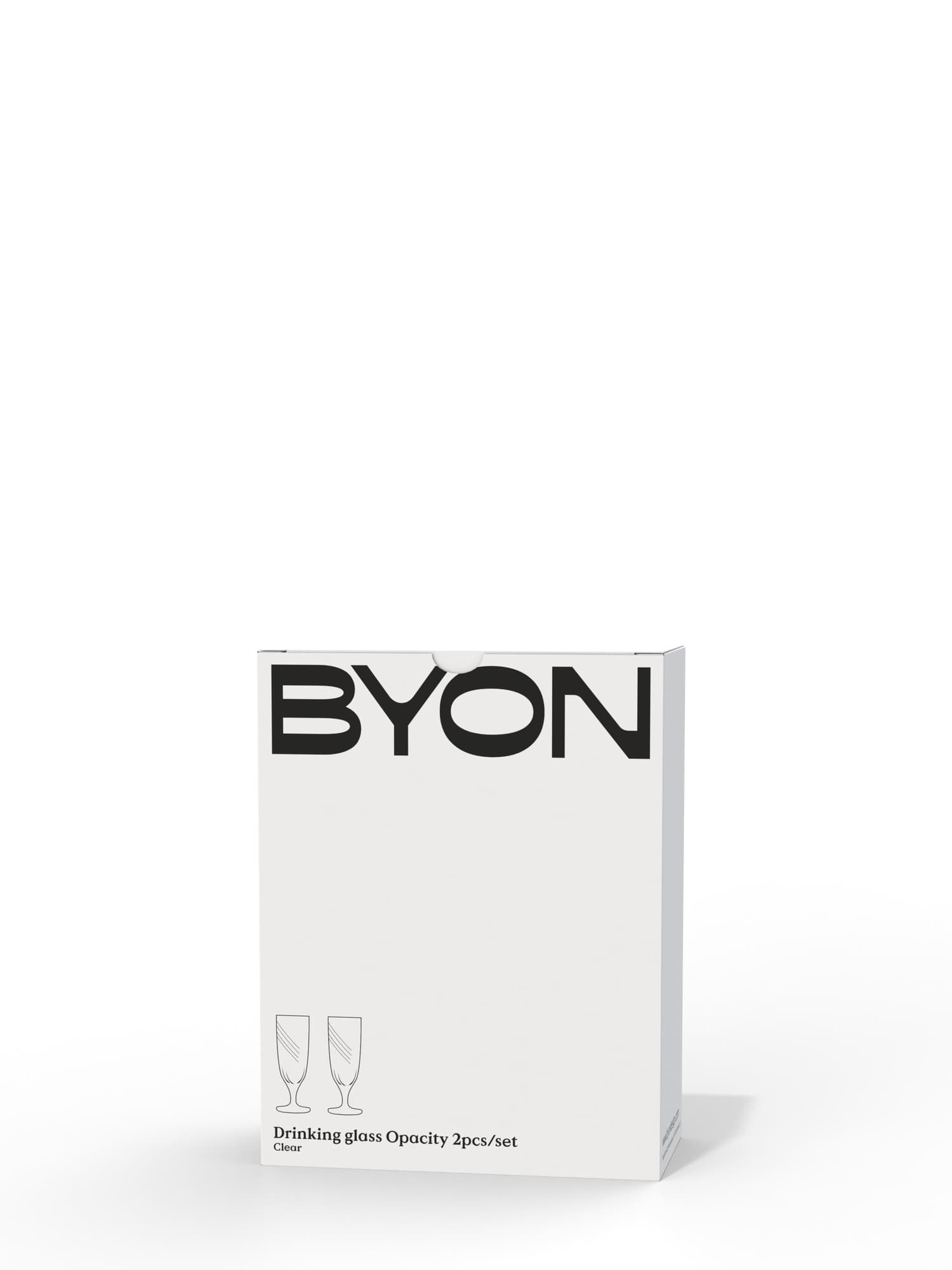 Drink-glass Opacity, 2-pk. – bilde 5