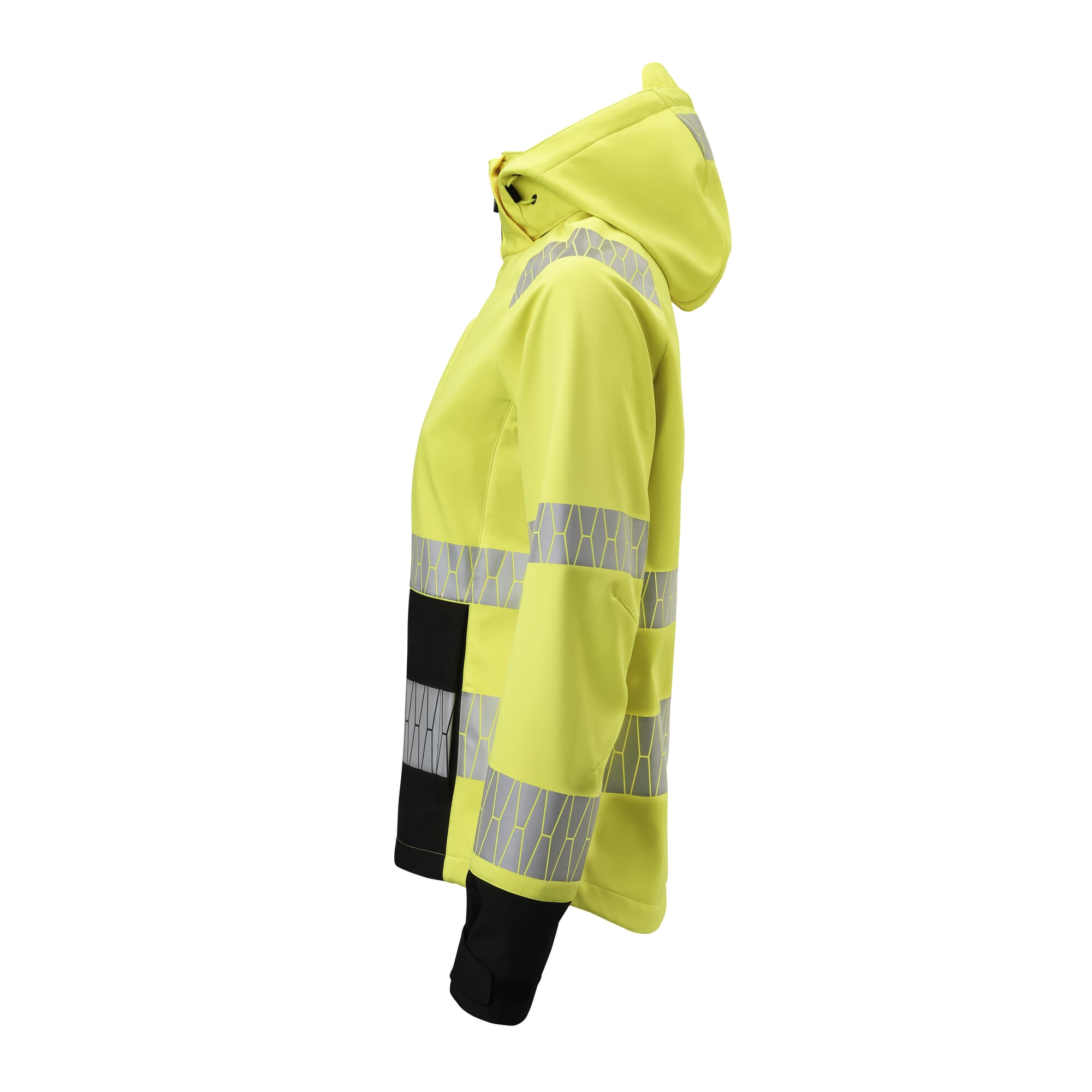 Womens Softshell Jacket Hi-Vis – bilde 2