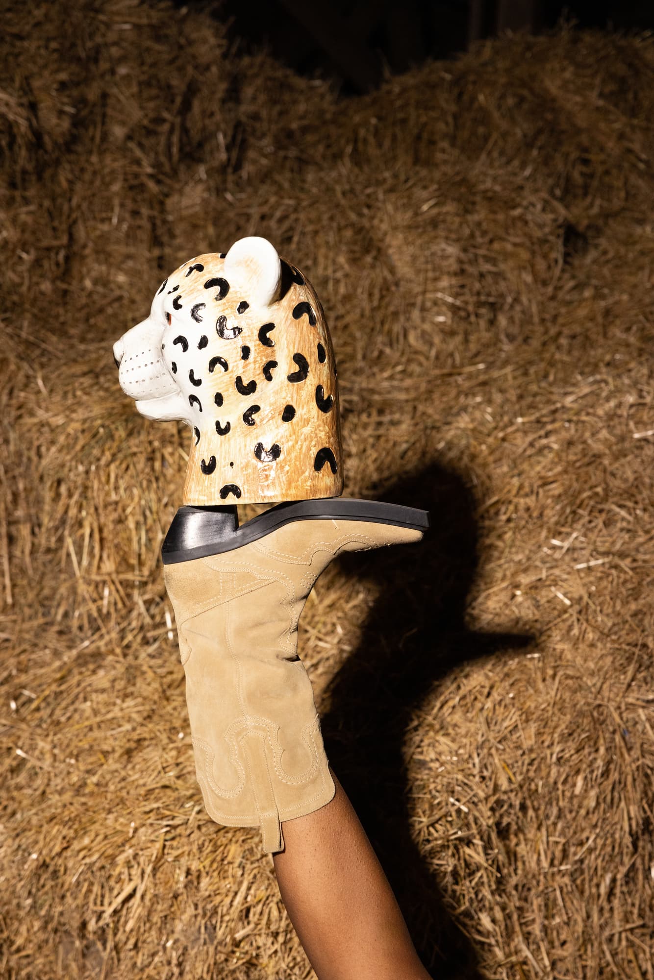 Vase Cheetah Large