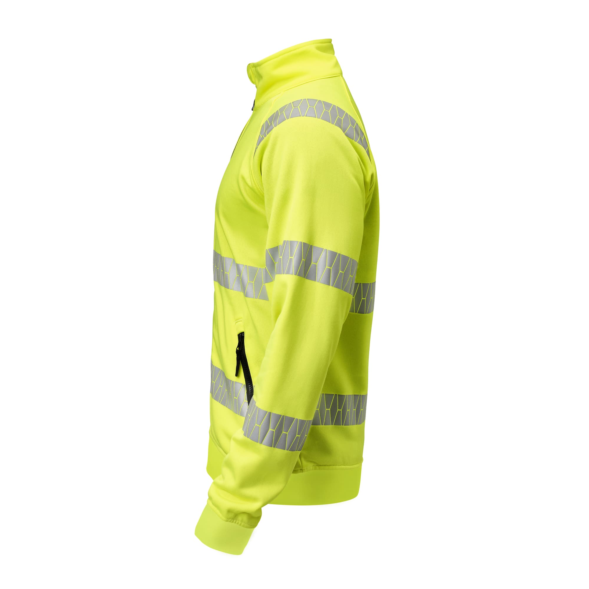 Sweatshirt Full-Zip Hi-Vis – bilde 2