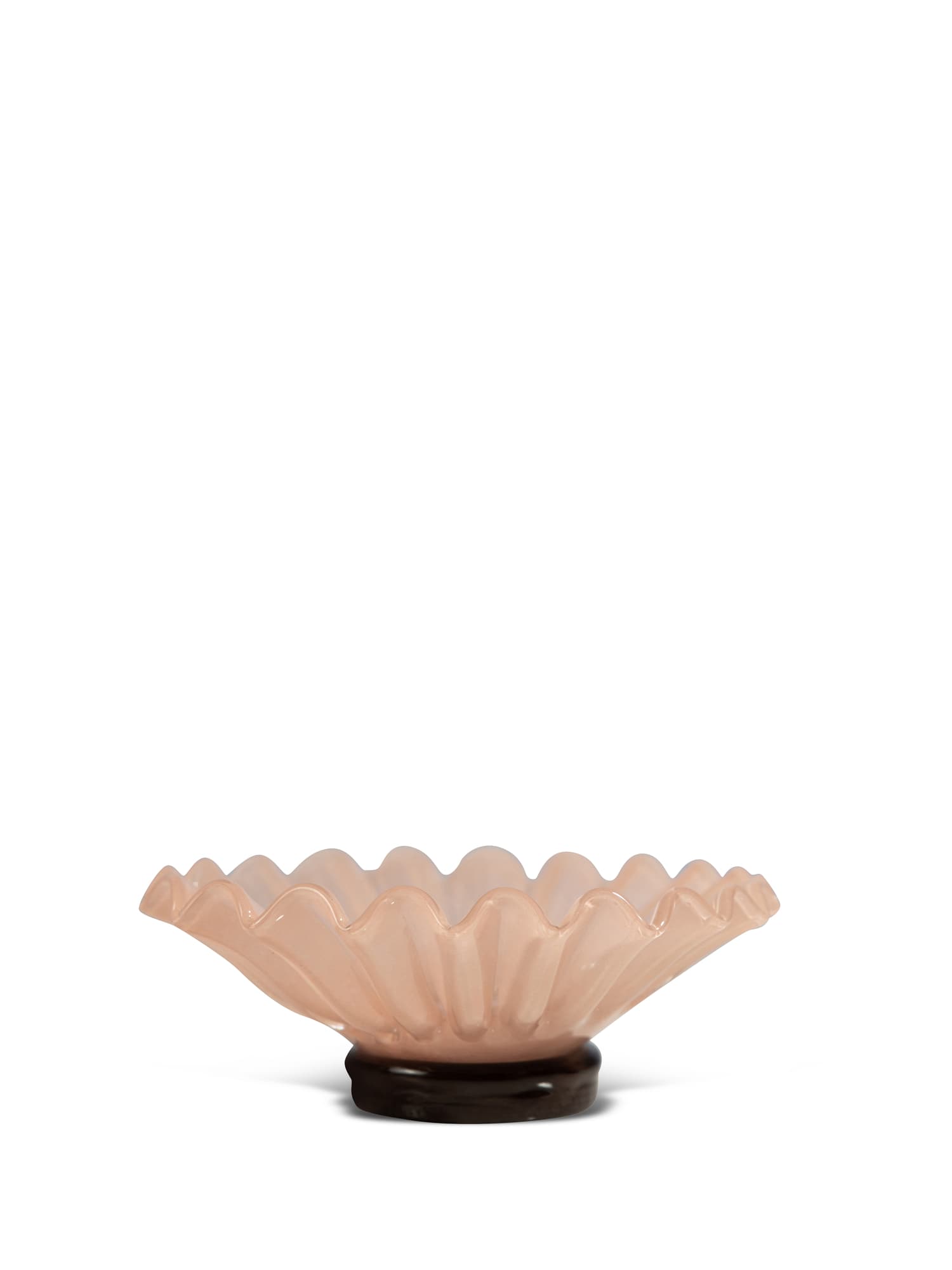 Skål Lori, rosa/brun, medium – bilde 1